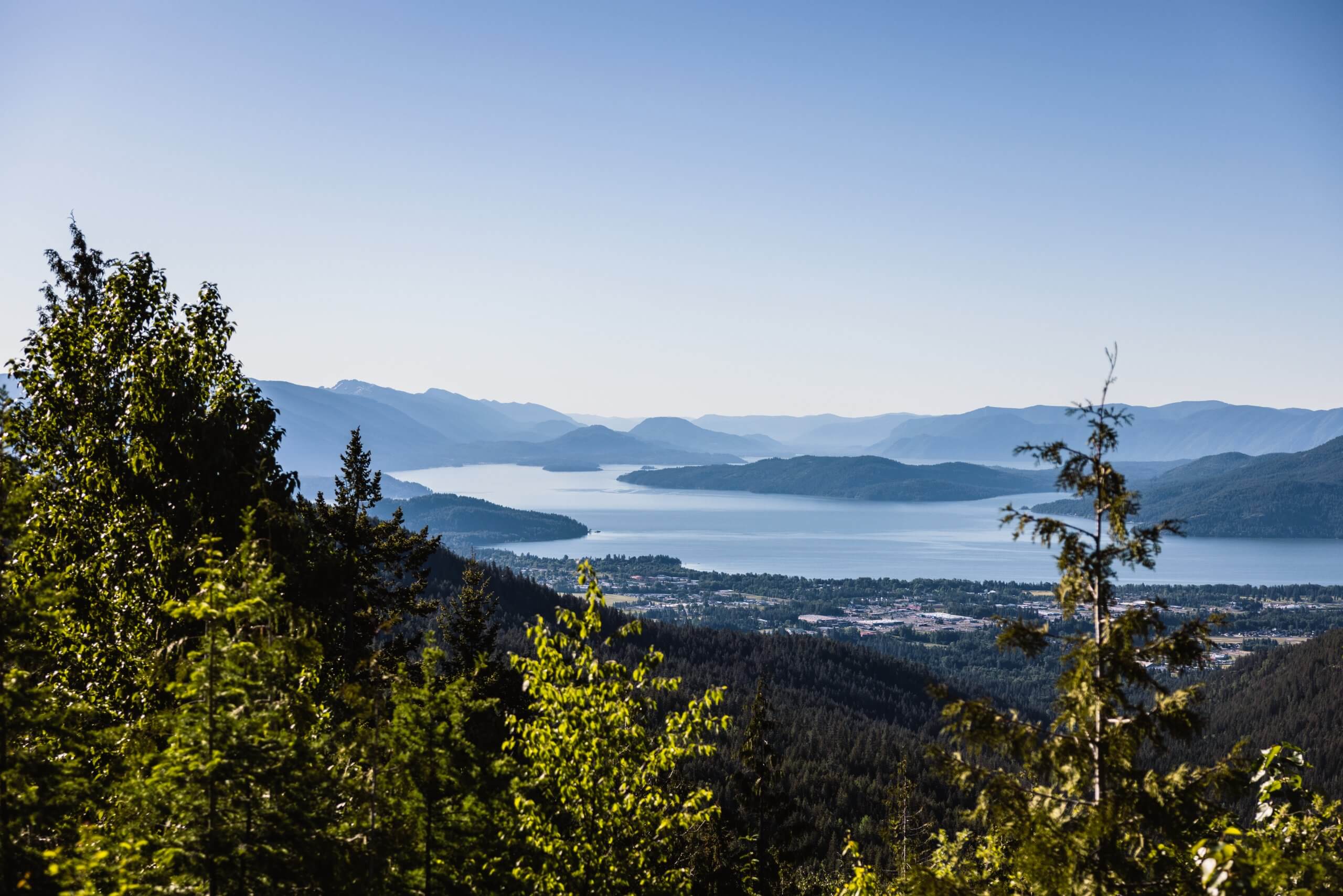 Vista view of Sandpoint.