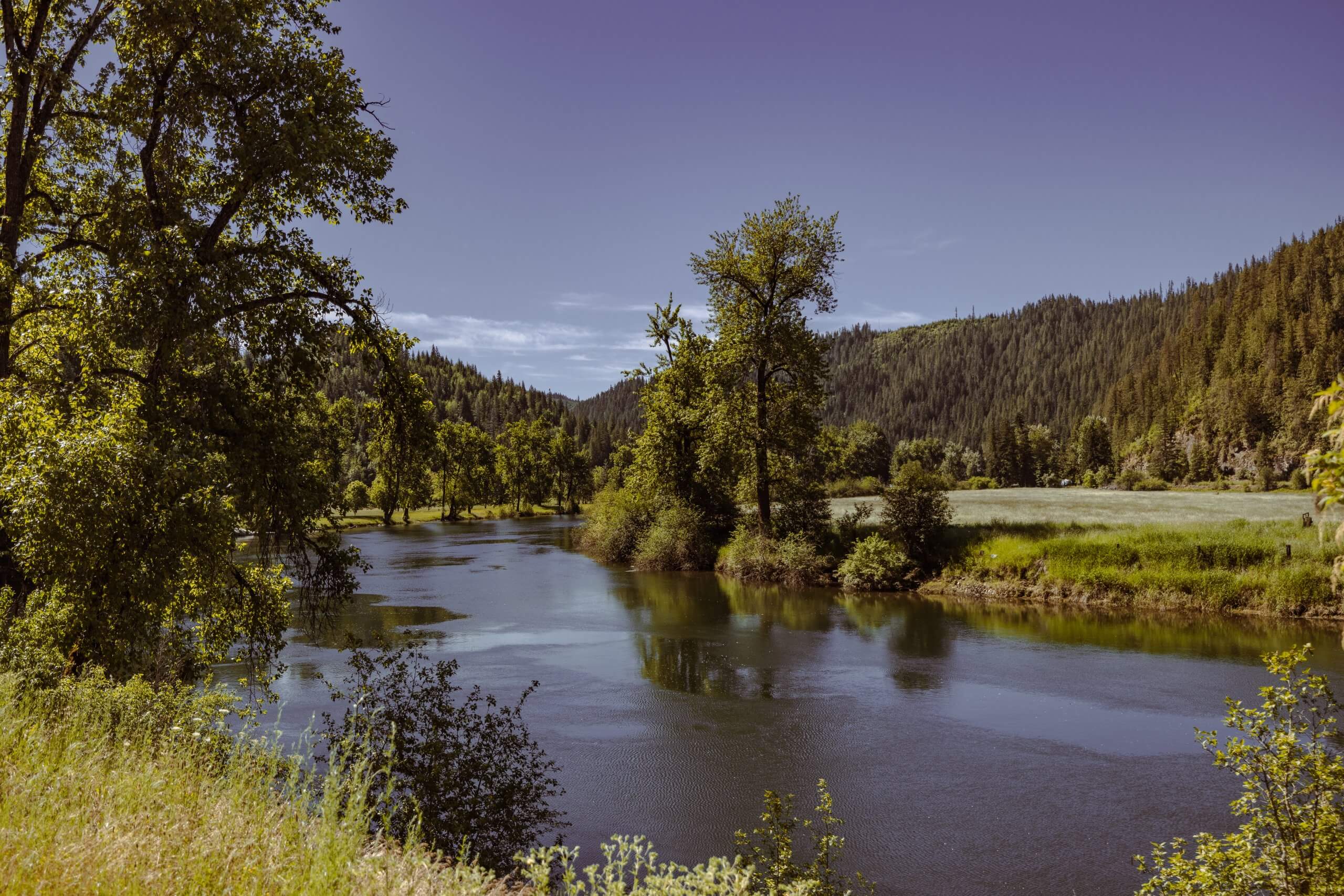 Saint Joe River in Idaho.